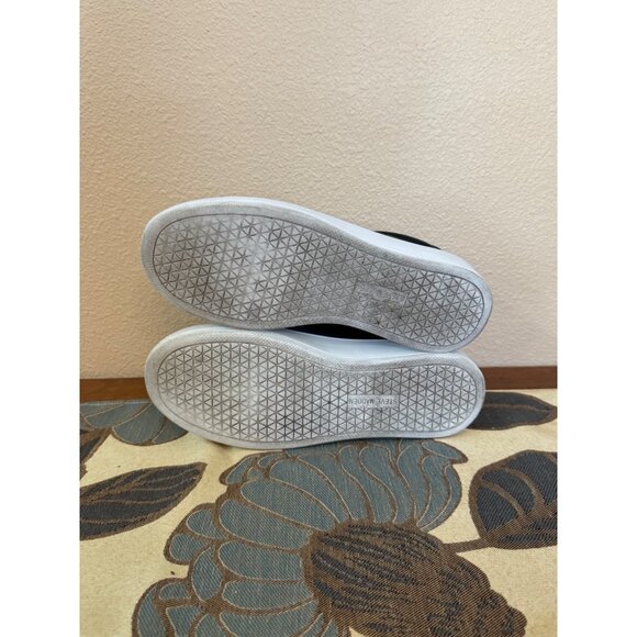 Steve Madden Bertie Platform Sneakers Black Size 9.5 - Picture 5 of 8